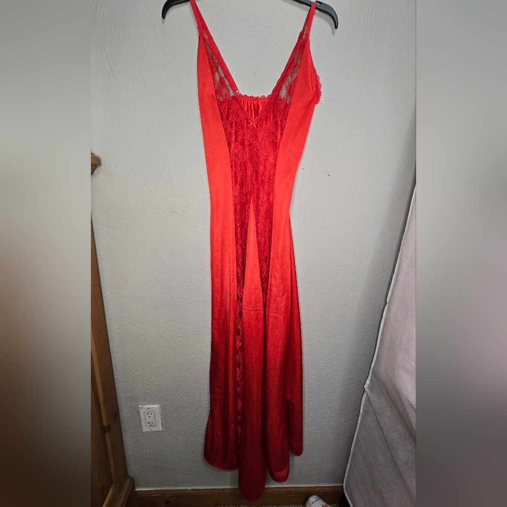 Fantsy Lingerie, Satin And Lace, Size Small